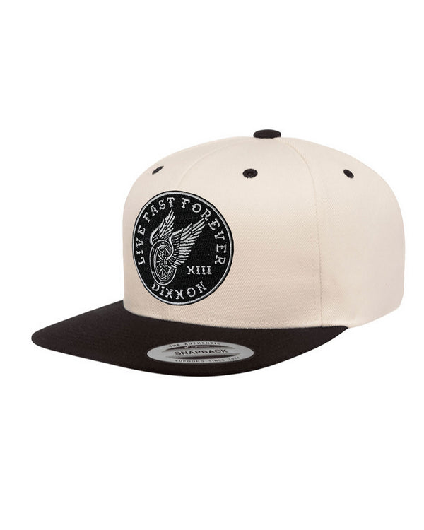 WINGER HAT - NATURAL/BLACK