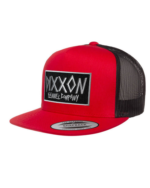 CRUSHER TRUCKER HAT - RED/BLACK