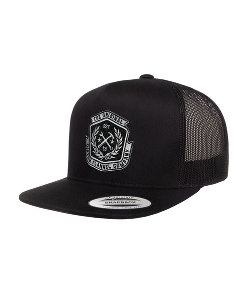 ICON TRUCKER HAT - BLACK