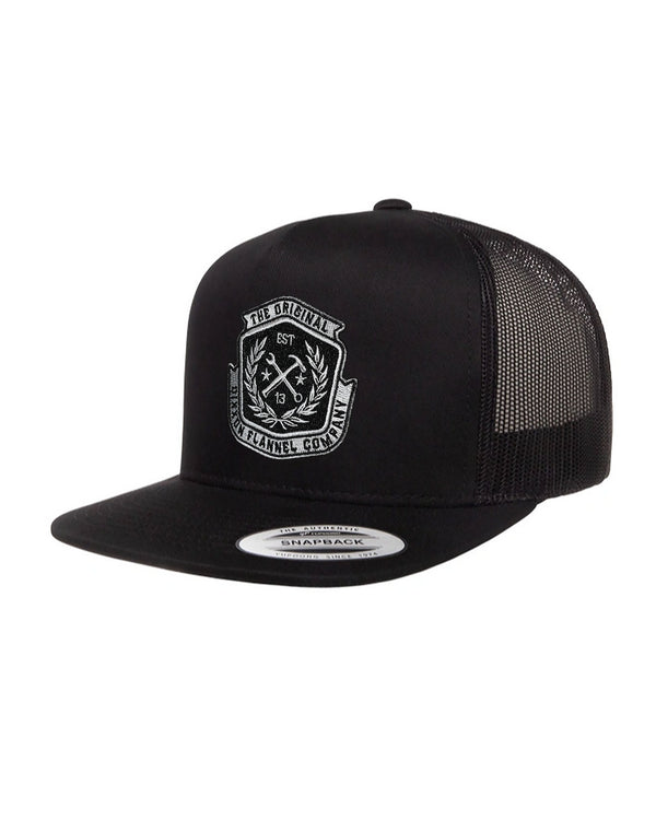 ICON TRUCKER HAT - BLACK