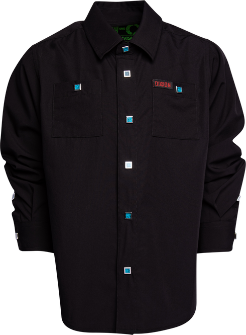 JACKSON DEAN BAMBOO LONG SLEEVE BUTTON UP - YOUTH
