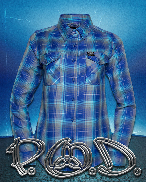 P.O.D. SATELLITE FLANNEL - WOMENS