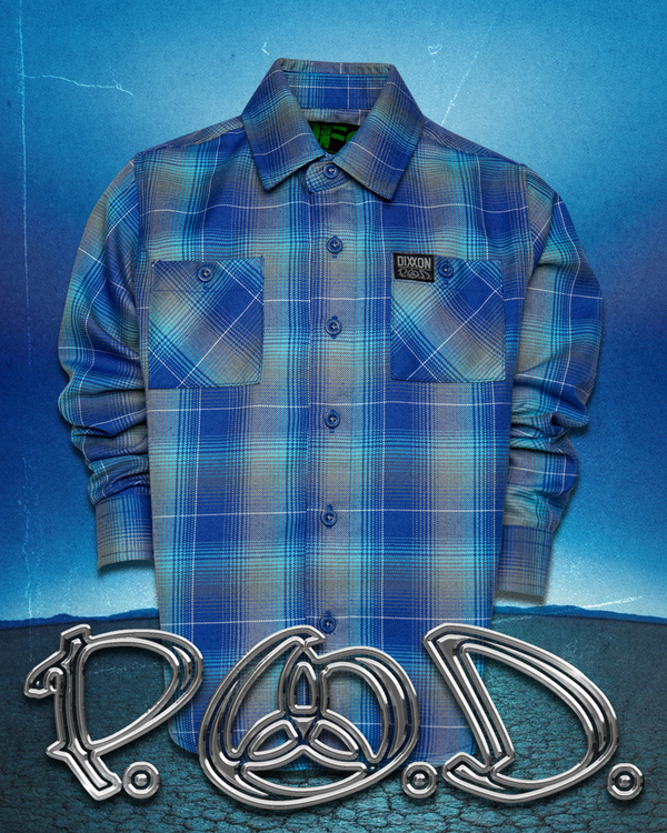 P.O.D. SATELLITE FLANNEL - YOUTH