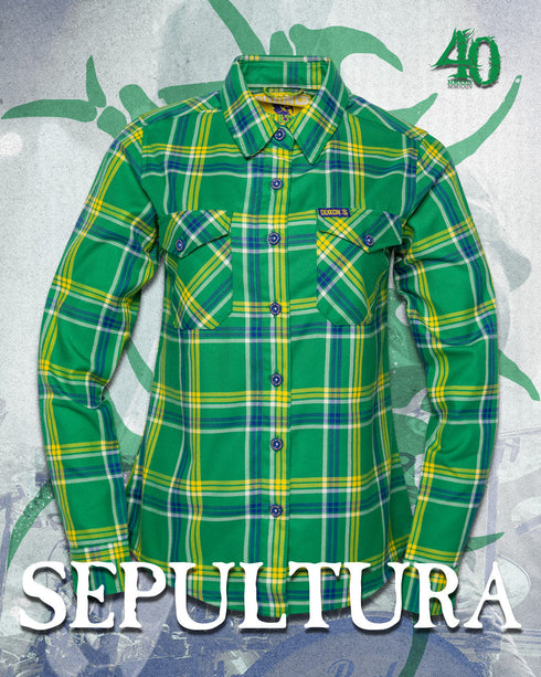 SEPULTURA FLANNEL - WOMENS