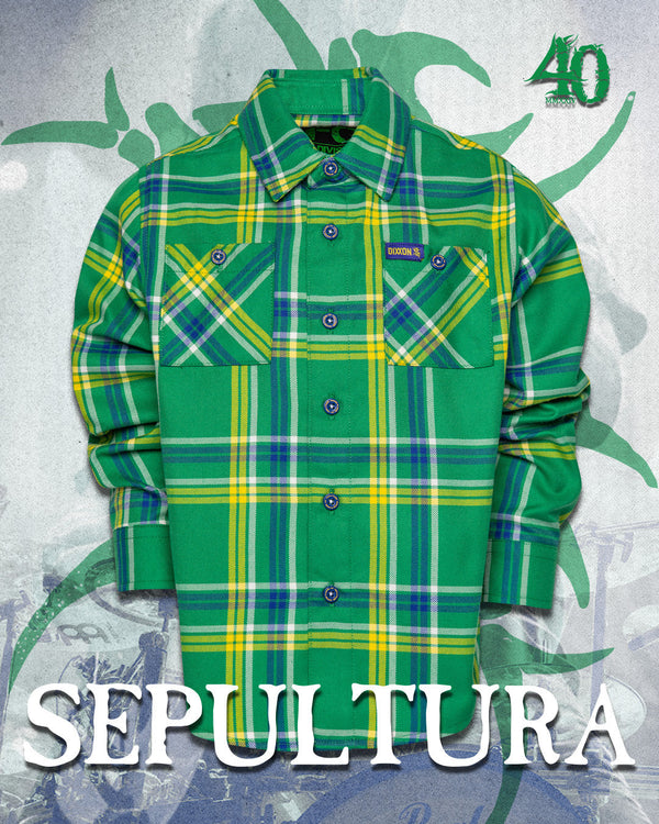 SEPULTURA FLANNEL - YOUTH