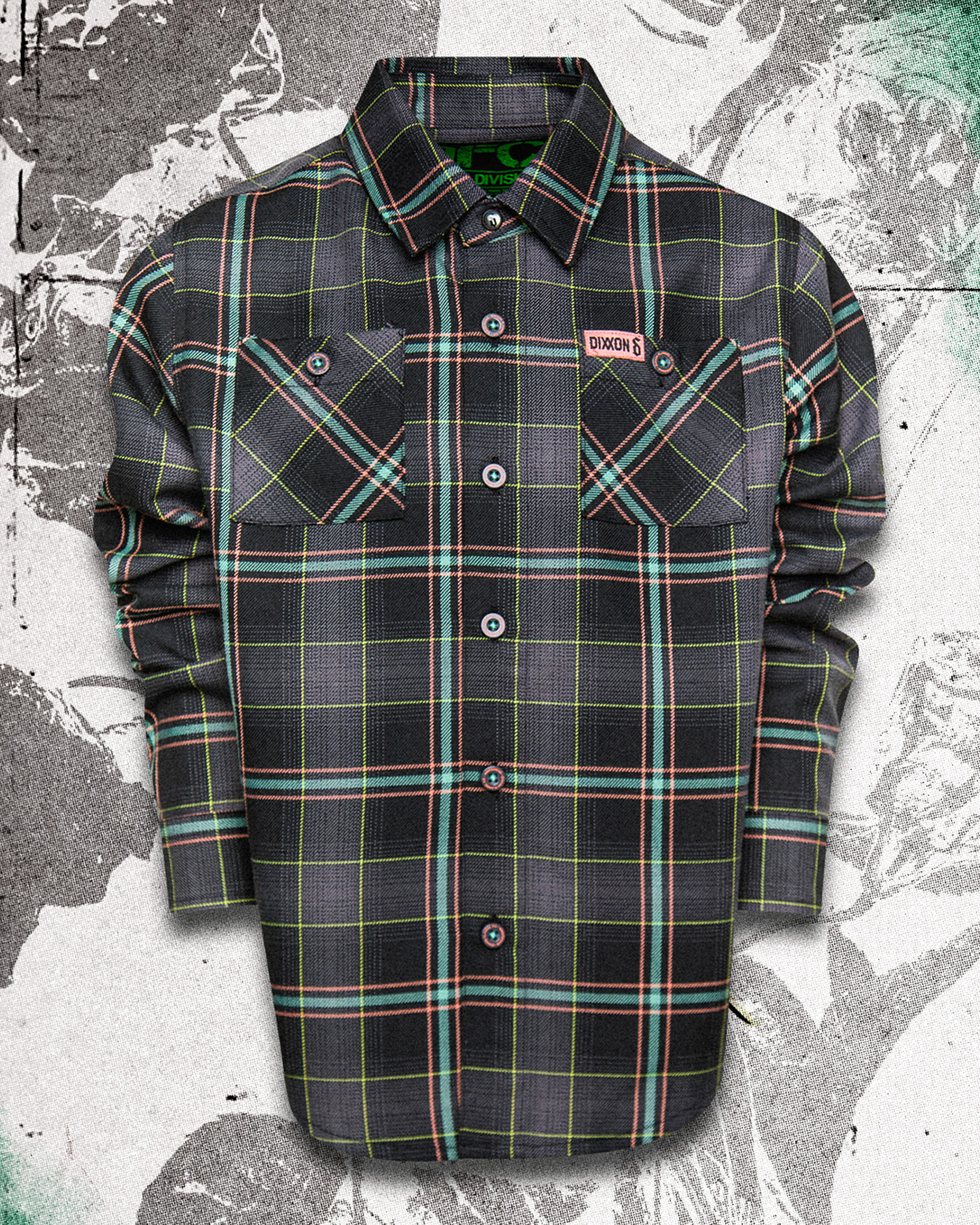 SHINEDOWN EI8HT FLANNEL - YOUTH – Dixxon Canada