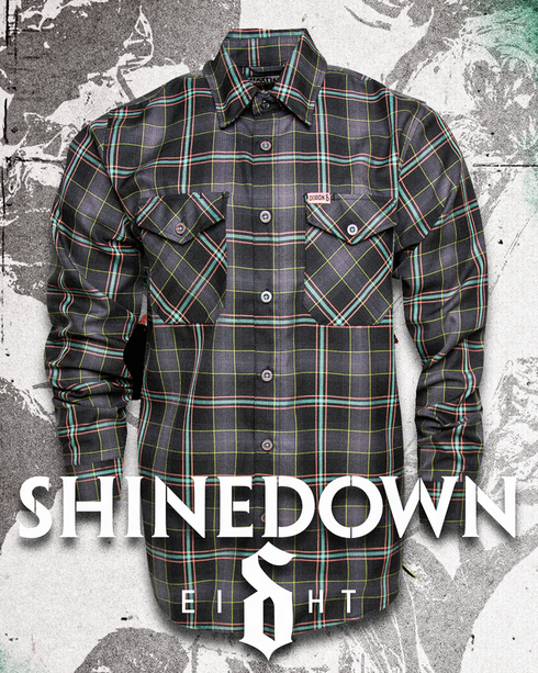 SHINEDOWN EI8HT FLANNEL - MENS