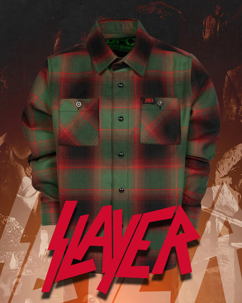 SLAYER REIGN IN BLOOD FLANNEL - YOUTH