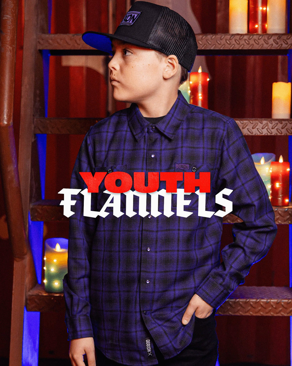 Shop Youth Flannels