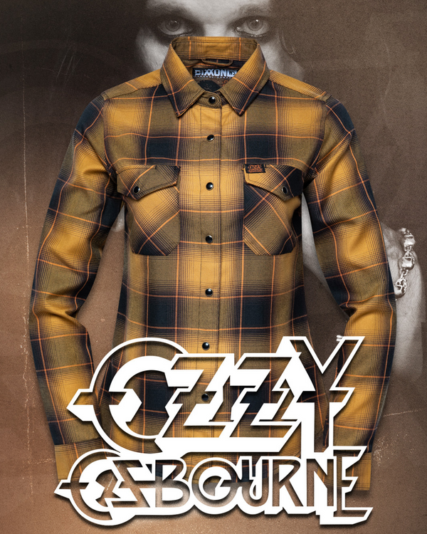 OZZY OSBOURNE NO MORE TEARS FLANNEL - WOMENS