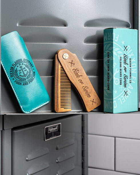 SINK OR SWIM FOLDING BEARD COMB