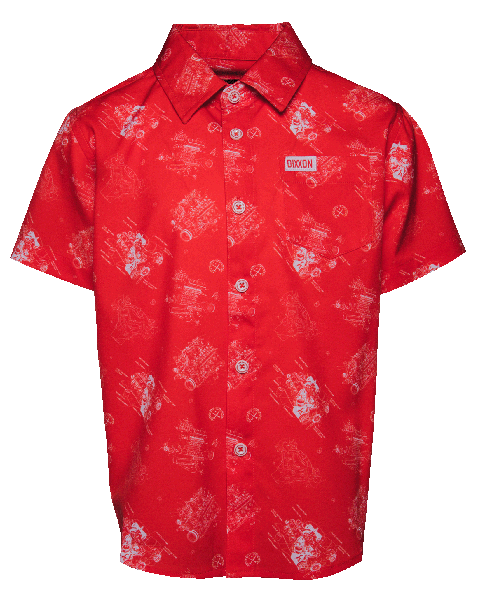 THE 350 SHORT SLEEVE BUTTON UP - YOUTH