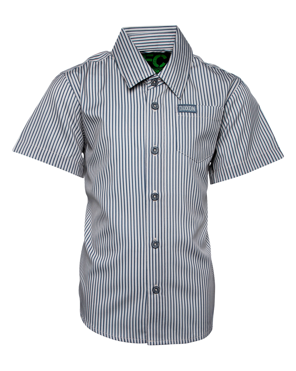 BENNY TS KHAKI SHORT SLEEVE BUTTON UP - YOUTH – Dixxon Canada