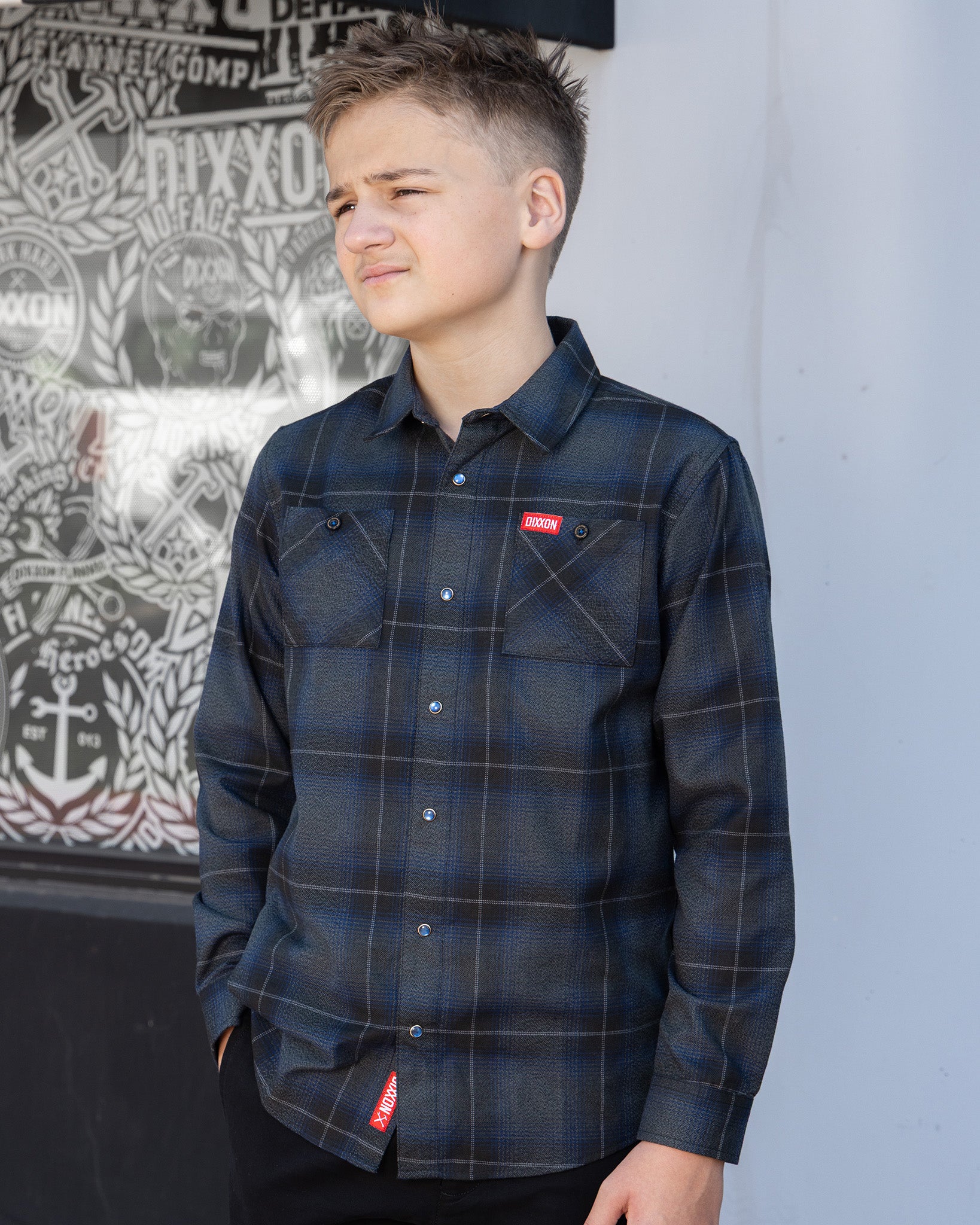 BENCHMARK FLANNEL - YOUTH – Dixxon Canada