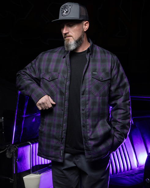 FORUM QUILTED FLANNEL JACKET - MENS