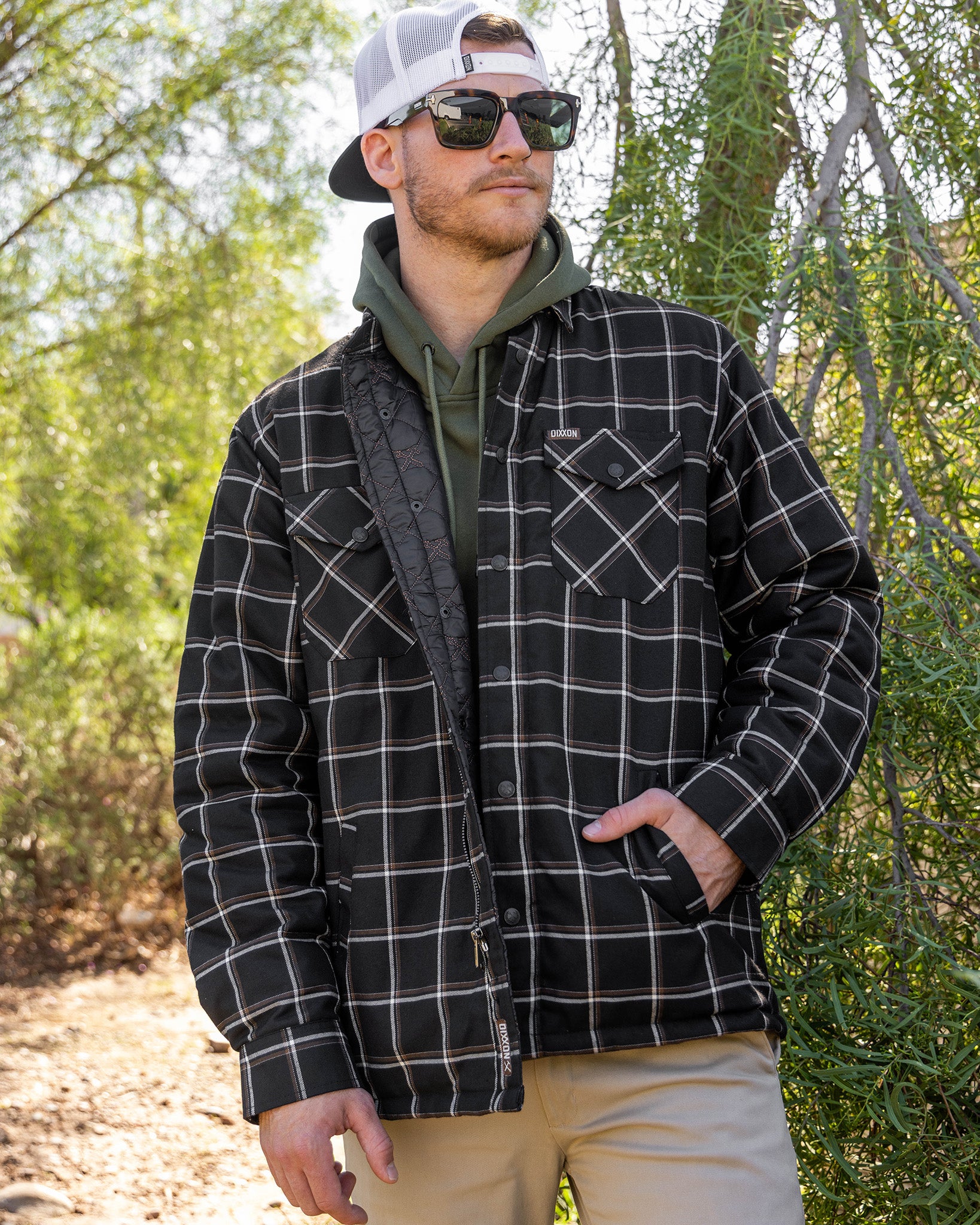 MESQUITE QUILTED FLANNEL JACKET - MENS – Dixxon Canada