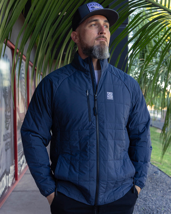 NOMAD PUFFER JACKET - NAVY