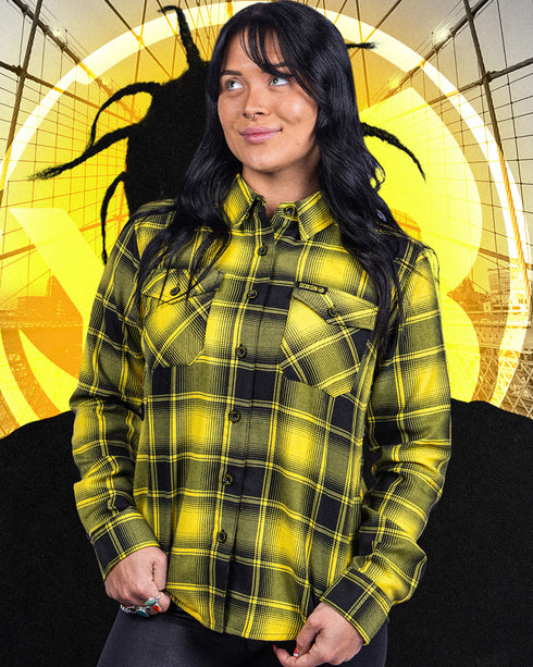 YOUNG DIRTY BASTARD FLANNEL - WOMENS