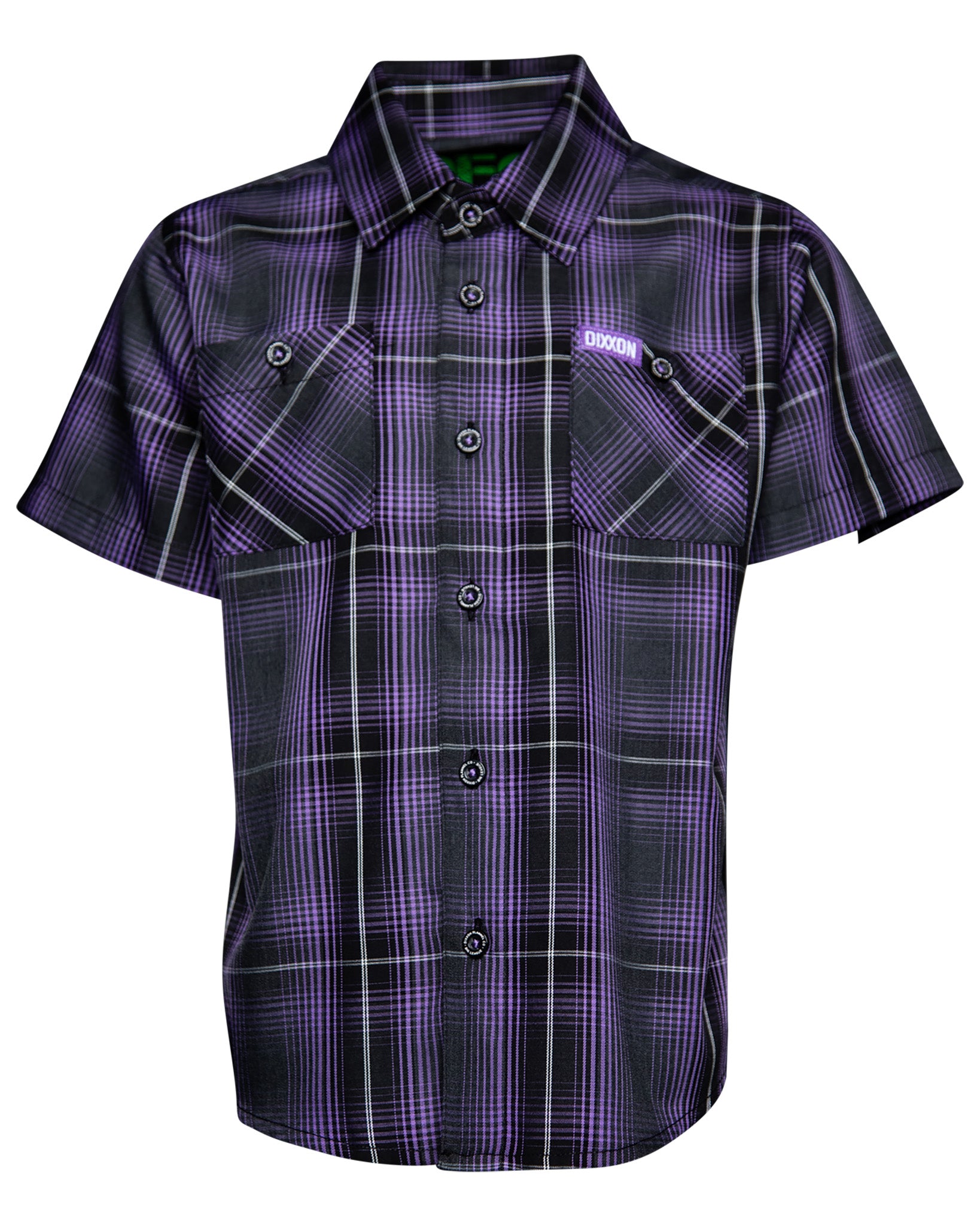 【BAON】[unisex] Keluto Pocket String Over Check Hood Shirt KENA SHIRT - VINTAGE GREY