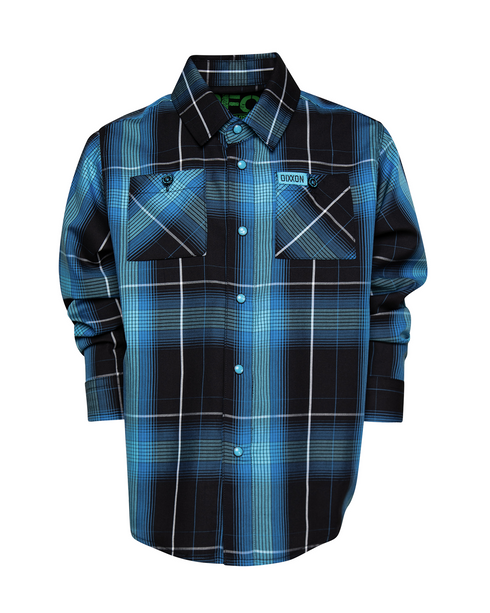 BARRIER REEF BAMBOO LONG SLEEVE BUTTON UP - YOUTH