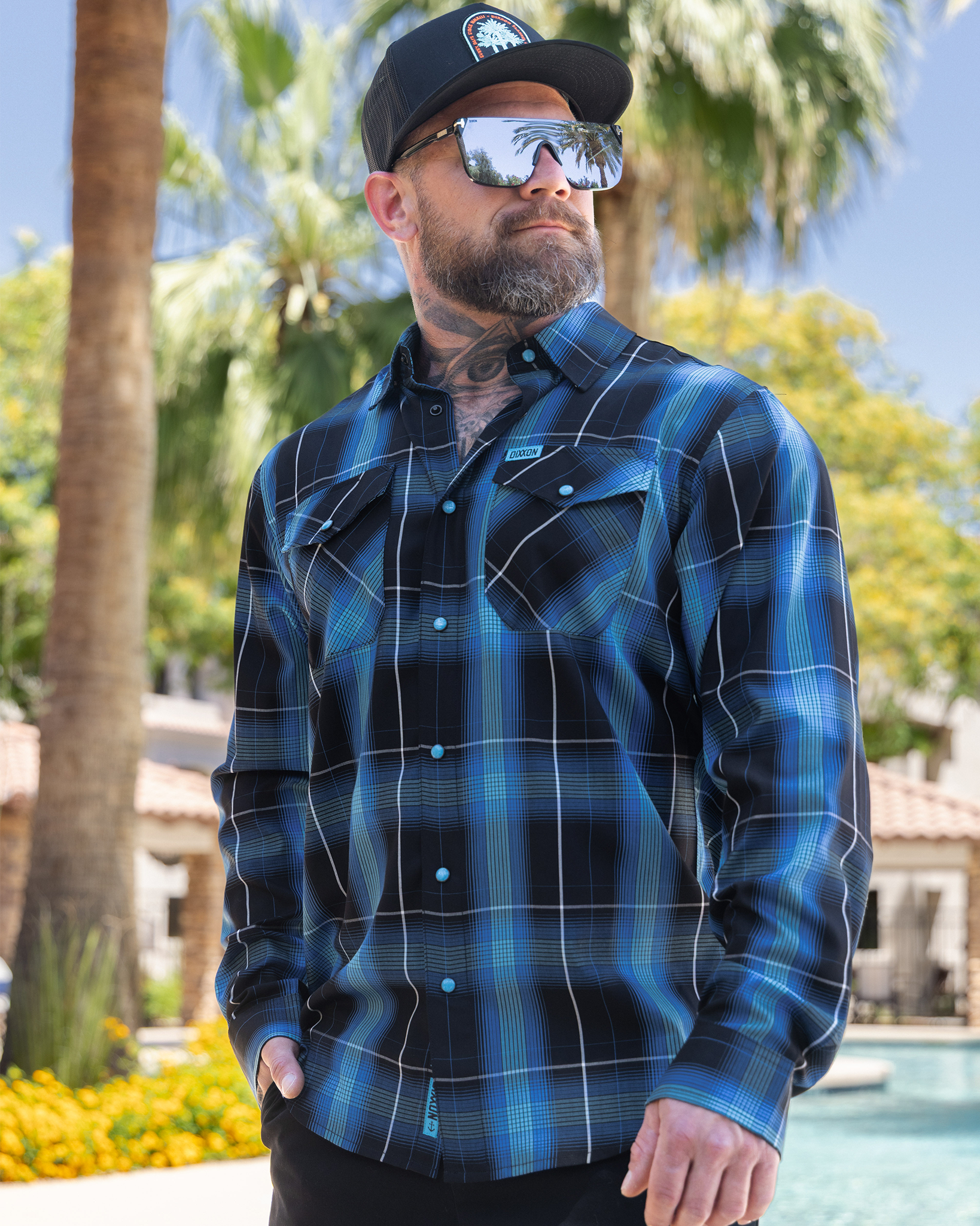 BARRIER REEF BAMBOO LONG SLEEVE BUTTON UP - MENS – Dixxon Canada
