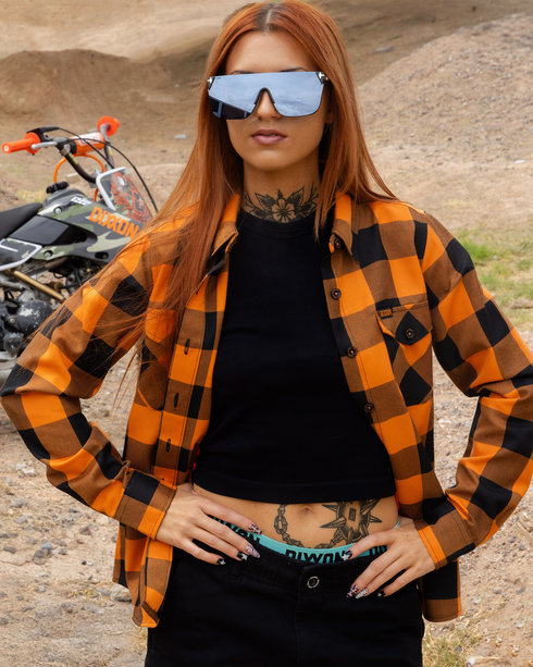 FLAT TRACK HERITAGE FLANNEL - WOMENS