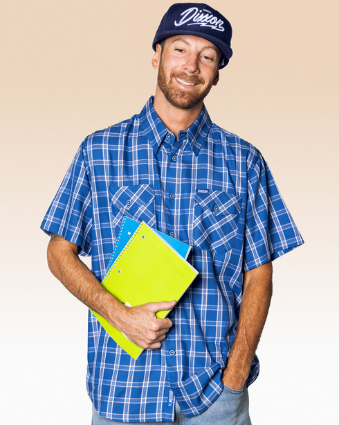 THE BILLY BAMBOO SHORT SLEEVE BUTTON UP - MENS