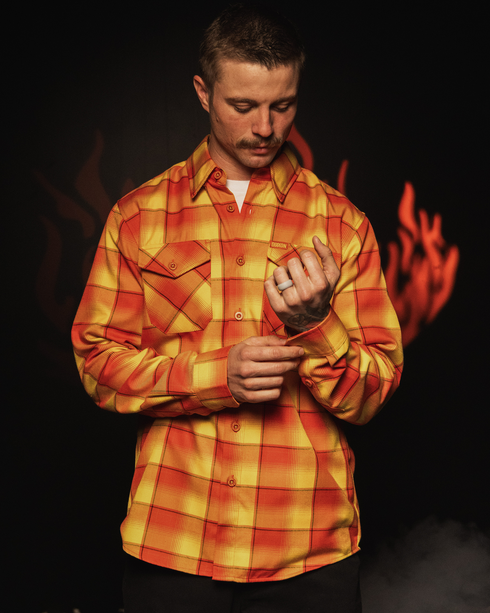 THE BLAZE FLANNEL  - MENS