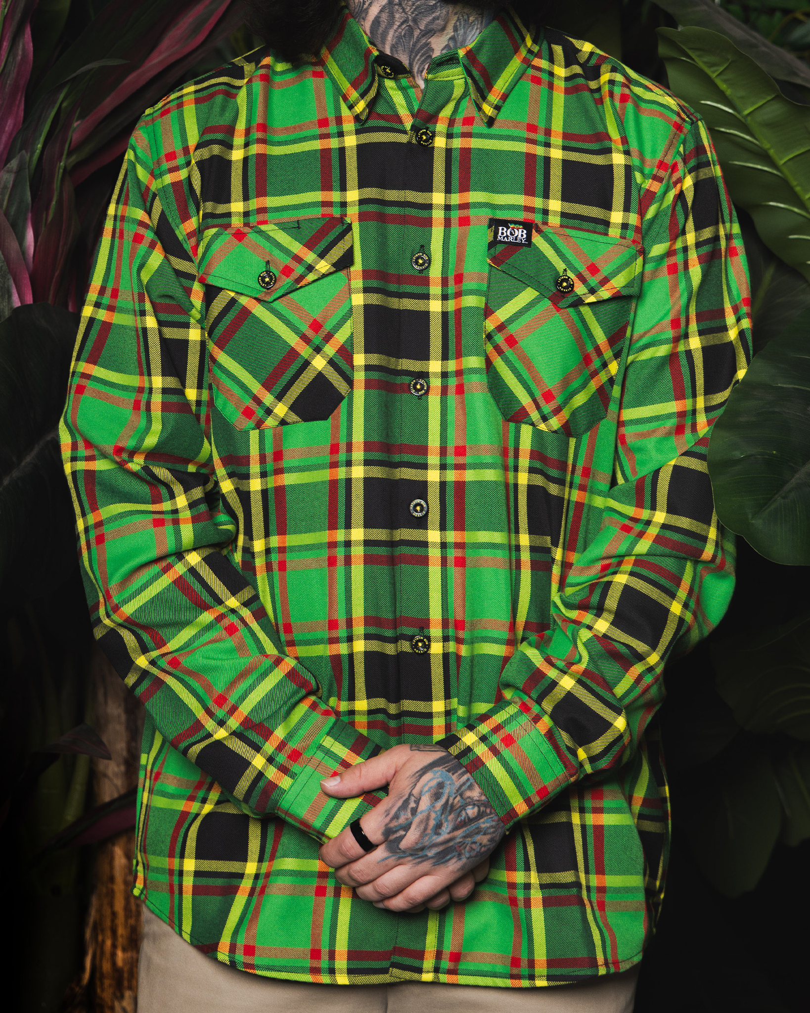 BOB MARLEY 2026 FLANNEL - MENS – Dixxon Canada