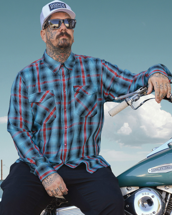 BOLO BAMBOO LONG SLEEVE BUTTON UP - MENS