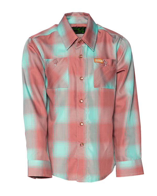GREAT FALLS BAMBOO LONG SLEEVE BUTTON UP  - YOUTH