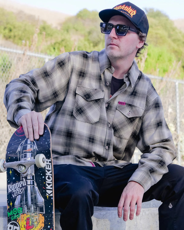 GREG LUTZKA FLANNEL - MENS