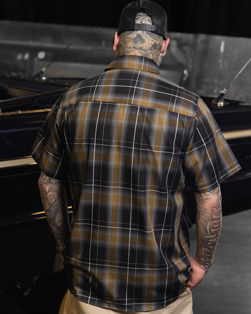 GYPSY GOLD BAMBOO SHORT SLEEVE BUTTON UP - MENS – Dixxon Canada