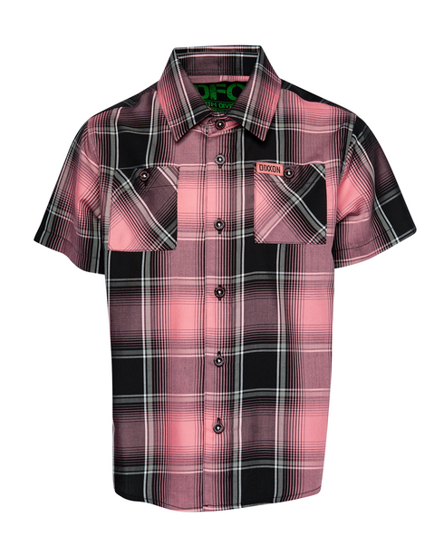 HAIL BOOBIES BAMBOO SHORT SLEEVE BUTTON UP - YOUTH