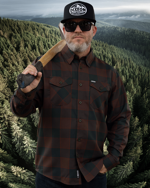 THE MORNING WOOD FLANNEL - MENS