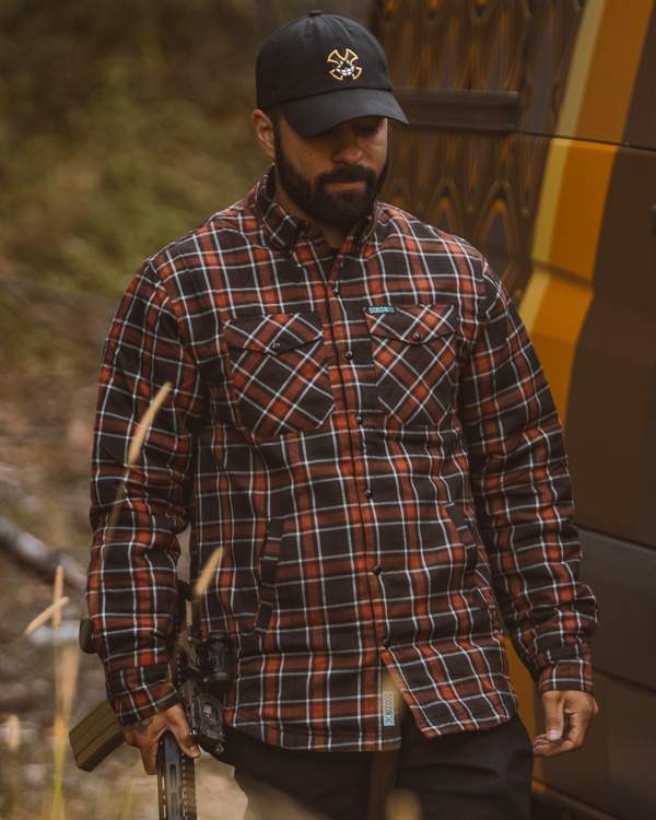 NOVESKE DOUBLE TAP REVERSIBLE FLANNEL JACKET - MENS