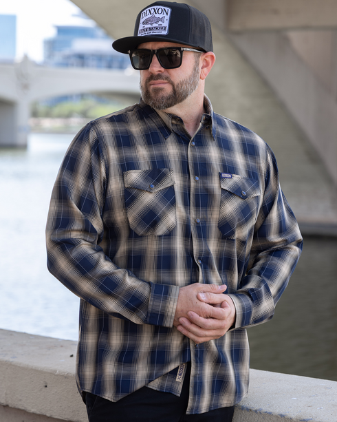SHIPMATE BAMBOO LONG SLEEVE BUTTON UP - MENS