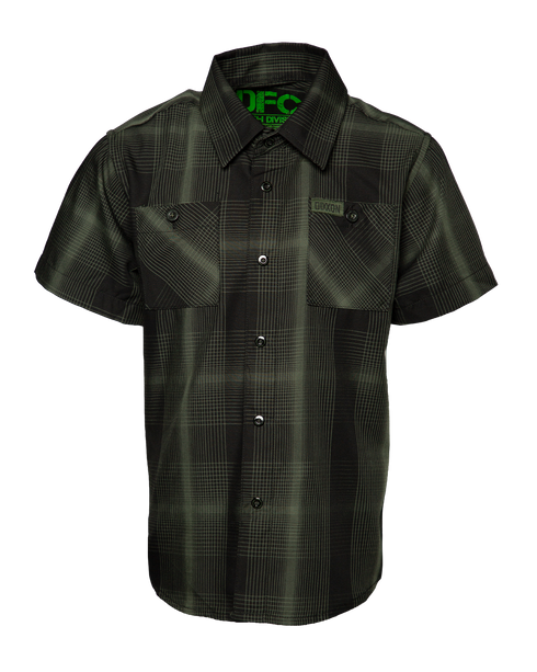 VORTEX BAMBOO SHORT SLEEVE BUTTON UP - YOUTH