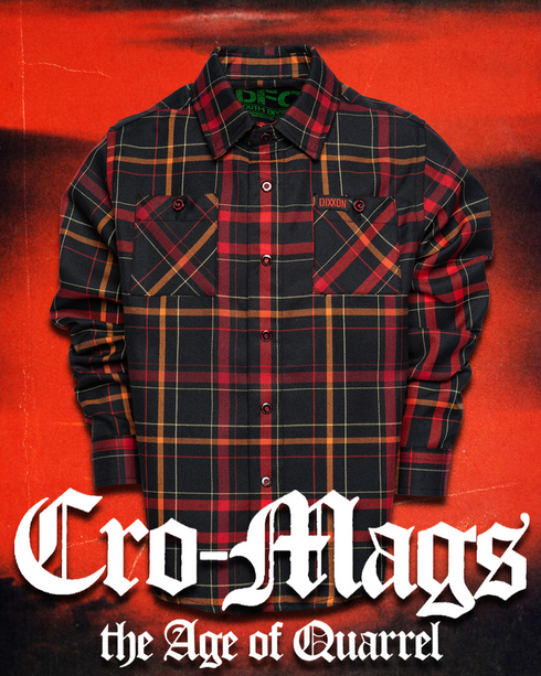 CRO-MAGS AGE OF QUARREL FLANNEL - YOUTH