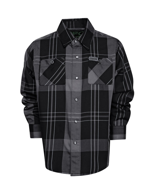 DIRT NAP BAMBOO LONG SLEEVE BUTTON UP - YOUTH