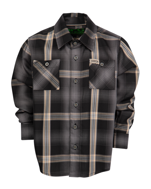 SKINWALKER BAMBOO LONG SLEEVE BUTTON UP - YOUTH