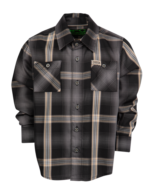 SKINWALKER BAMBOO LONG SLEEVE BUTTON UP - YOUTH