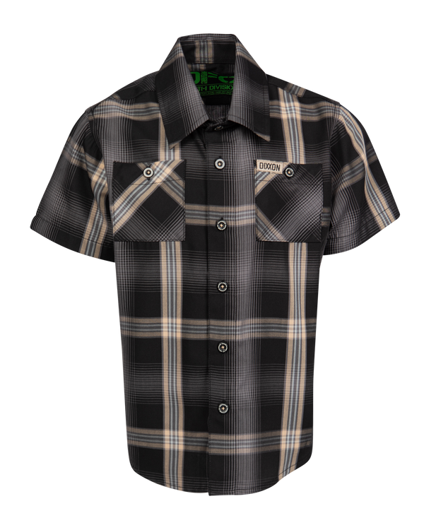 SKINWALKER BAMBOO SHORT SLEEVE BUTTON UP - YOUTH