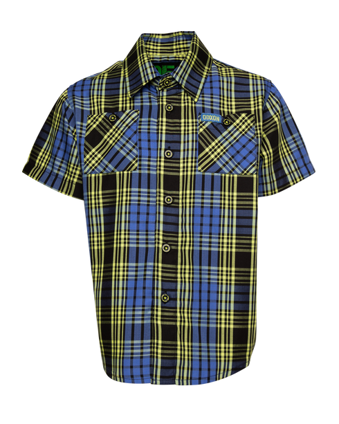 SONUS BAMBOO SHORT SLEEVE BUTTON UP - YOUTH