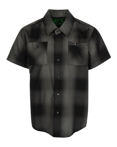 THE ALLEY BAMBOO SHORT SLEEVE BUTTON UP - YOUTH