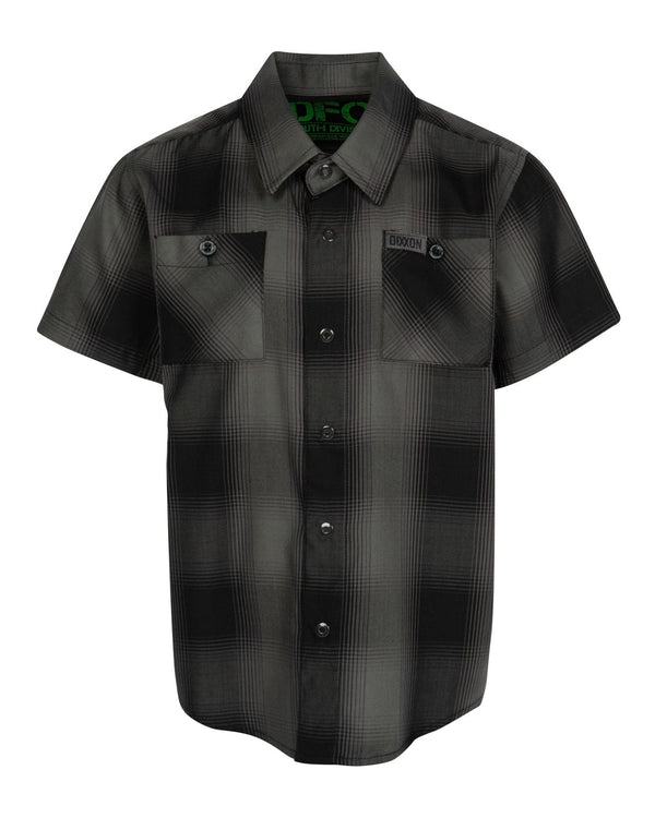 THE ALLEY BAMBOO SHORT SLEEVE BUTTON UP - YOUTH
