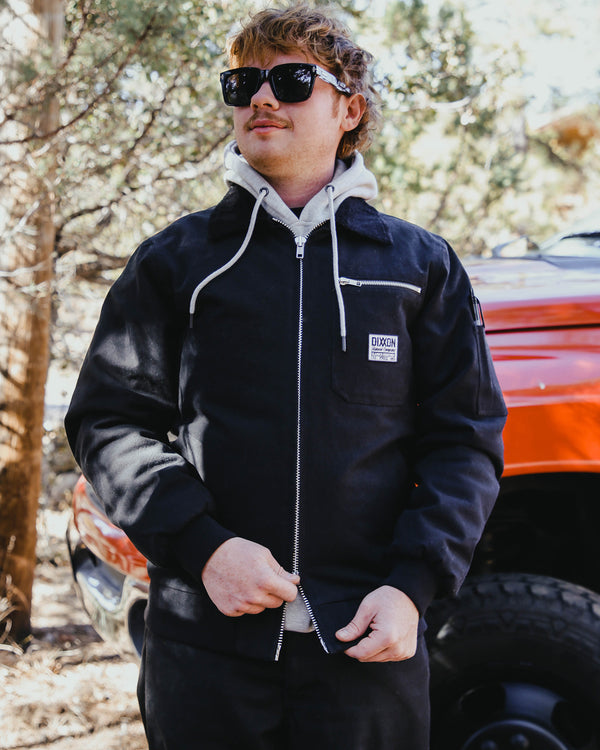 BLACK WORKFORCE CHORE COAT - MENS