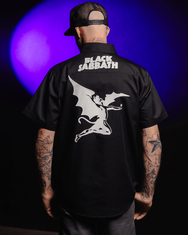 BLACK SABBATH WORKFORCE SHORT SLEEVE WORK SHIRT - MENS