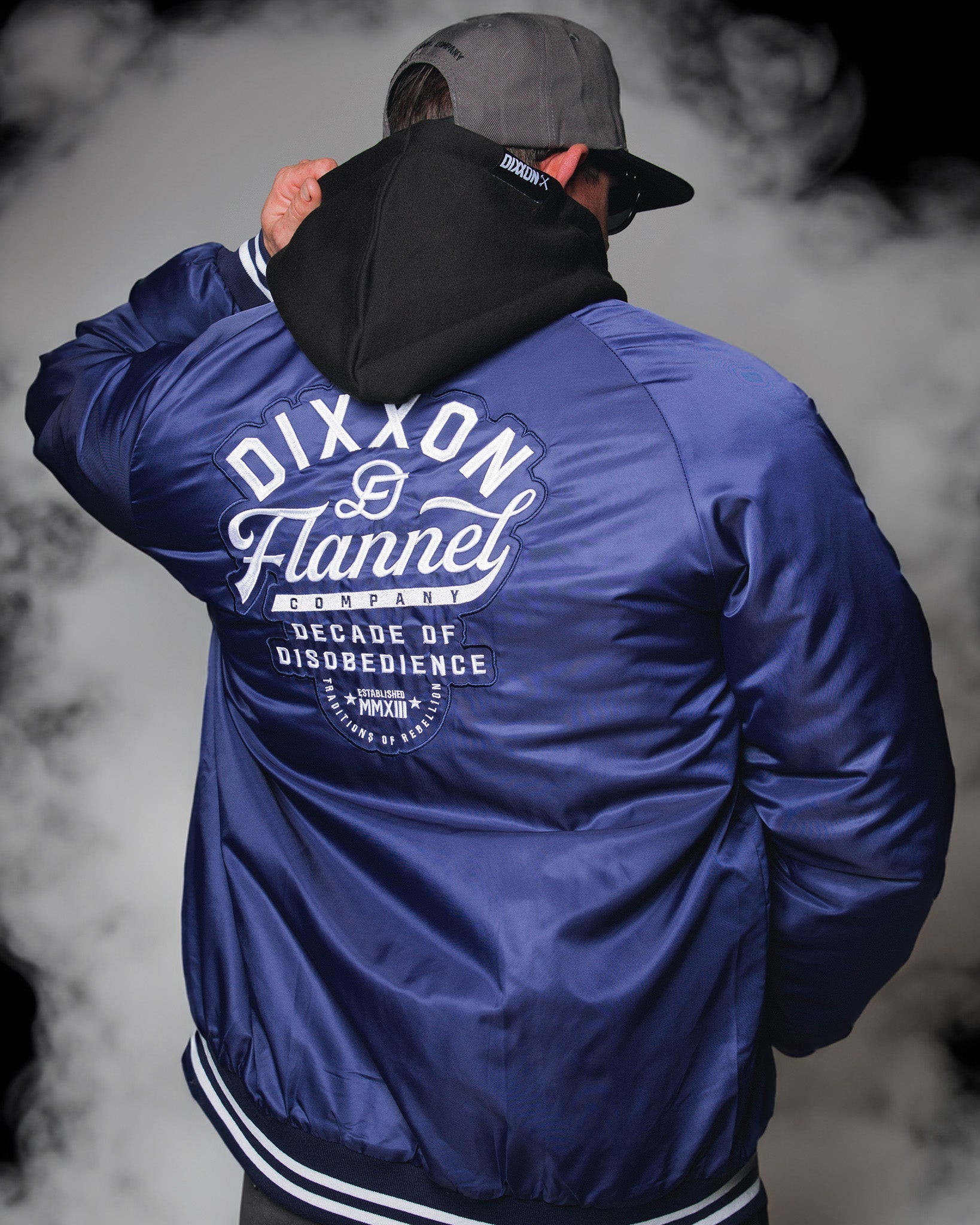 Blue varsity jacket mens hotsell