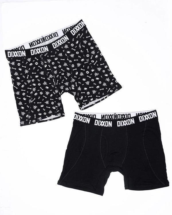 BONE ZONE COTTON STRETCH 2PK BOXER BRIEFS